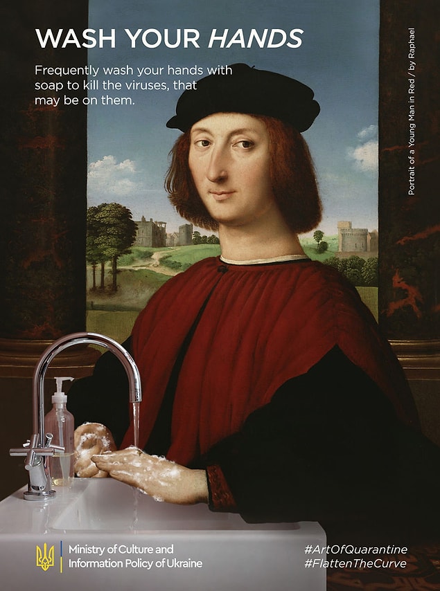 9. Raphael, ''Portrait Of A Young Man''