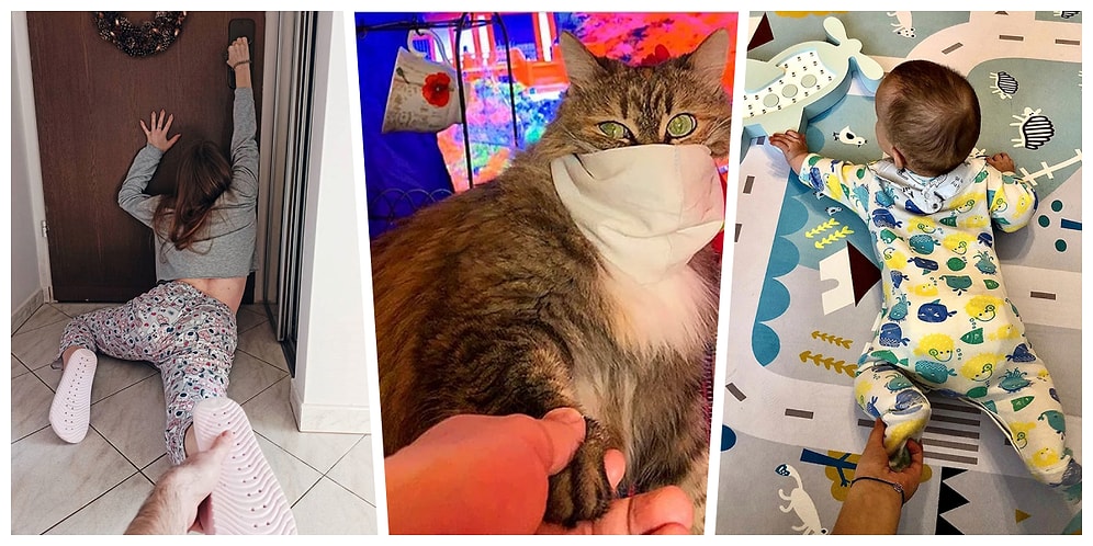 Bir Zamanlar Instagram Trendi Olan "Follow Me" Pozunun Karantinada Yeniden Can Bulmuş 27 Hali