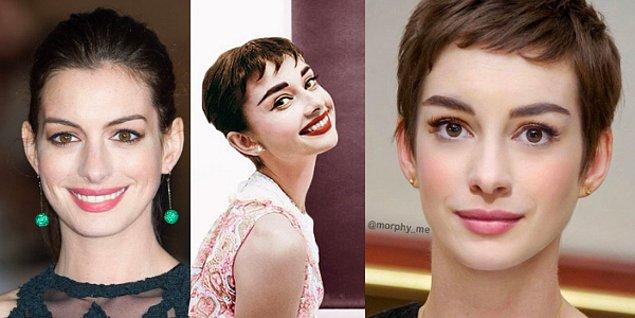 12. Anne Hathaway ve Audrey Hepburn