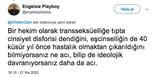 "Eş Cinsellik Hastalıktır" Diyen Tıp Doktorunun Homofobik Açıklamasına Sosyal Medyadan Tepki Yağdı