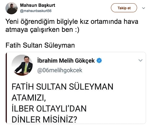 Melih Gökçek Osmanlı Tarihinde Olmayan Bir Padişahtan Bahsedince Sosyal Medyanın Diline Düştü