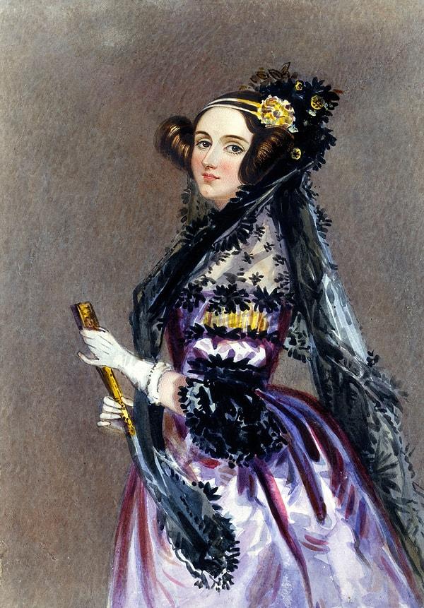 Ünlü bir edebiyatçı olan Lord Byron'ın kızı Ada, 1815'te dünyaya gelmişti.