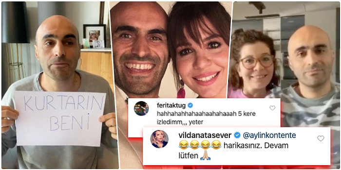 Canımızın Sıkıldığı Karantina Günlerinde Aylin Kontente ve Alper Kul Çiftinin Paylaşımları Sizleri Kahkahaya Boğacak!