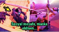 Eskisi Gibi Olamayız! Sosyal Mesafeyi Koruyarak Arabaya Servis Yapan Striptiz Kulübü