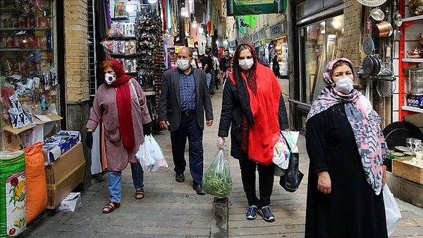 İran'da son 2 ayın en düşük vaka artışı kaydedildi