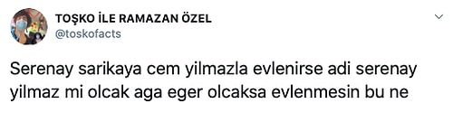 Yılın Büyük Aşkı Cem Yılmaz ve Serenay Sarıkaya'nın Evlenecekleri İddiası Gündeme Bomba Gibi Düştü, Şakalar Havalarda Uçuştu