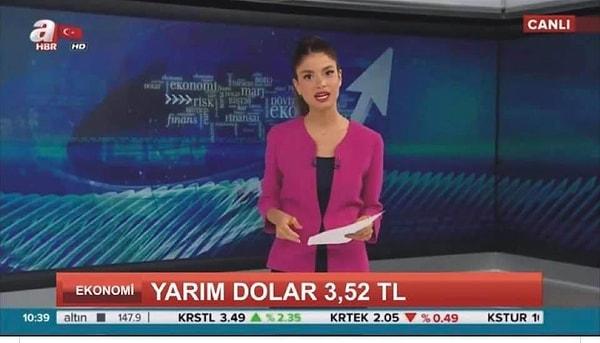 'A Haber yarım dolar 3.52 TL haberi yaptı iddiası'