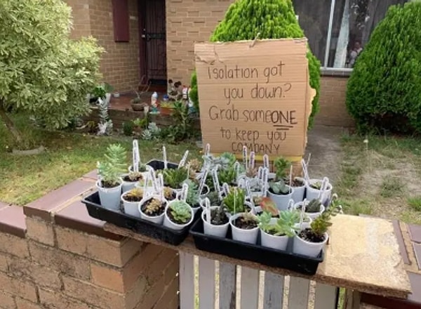 12. Человек, который положил цветы перед дверью для соседей, которые живут в одиночестве: