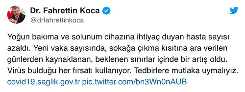 Koronavirüste Türkiye Tablosu: 64 Kişi Hayatını Kaybetti, Yeni Vaka Sayısında Artış Sürdü