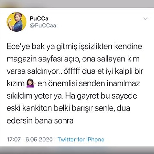 Ece Erken'in Fake Magazin Hesabı Açtığını ve Kendisini Tehdit Ettiğini İddia Eden PuCCa, Ünlü Sunucuya Demediğini Bırakmadı!