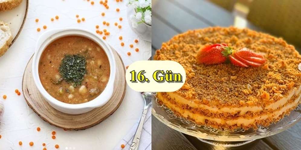 'İftara Ne Pişirsem?' Diye Düşünmeyin! Ramazan'ın 16. Günü İçin İftar Menüsü Önerisi