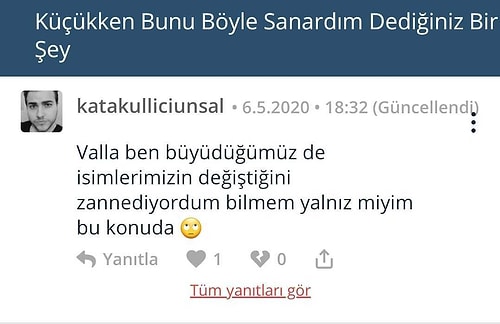 Çocukken Yanlış Bildikleri Şeyleri Paylaşarak Hem Şaşırtan Hem Güldüren dio'cular