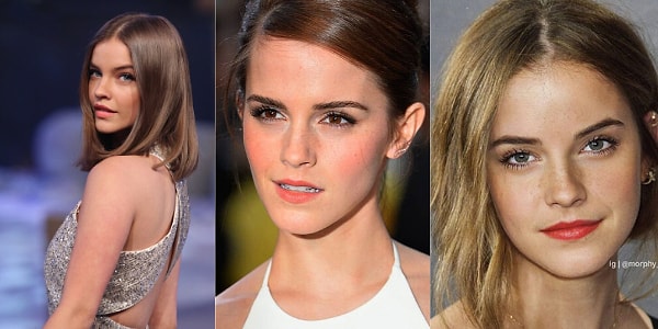 8. Барбара Палвин и Эмма Уотсон