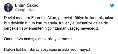 Fahrettin Altun Suç Duyurusunda Bulunmuştu: CHP'li Engin Özkoç ve Özgür Özel Hakkında Soruşturma Başlatıldı