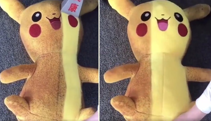 Peluş Pikachu'nun Temizlik Görüntülerini İzlerken İnanılmaz Bir Rahatlama Yaşayacaksınız!