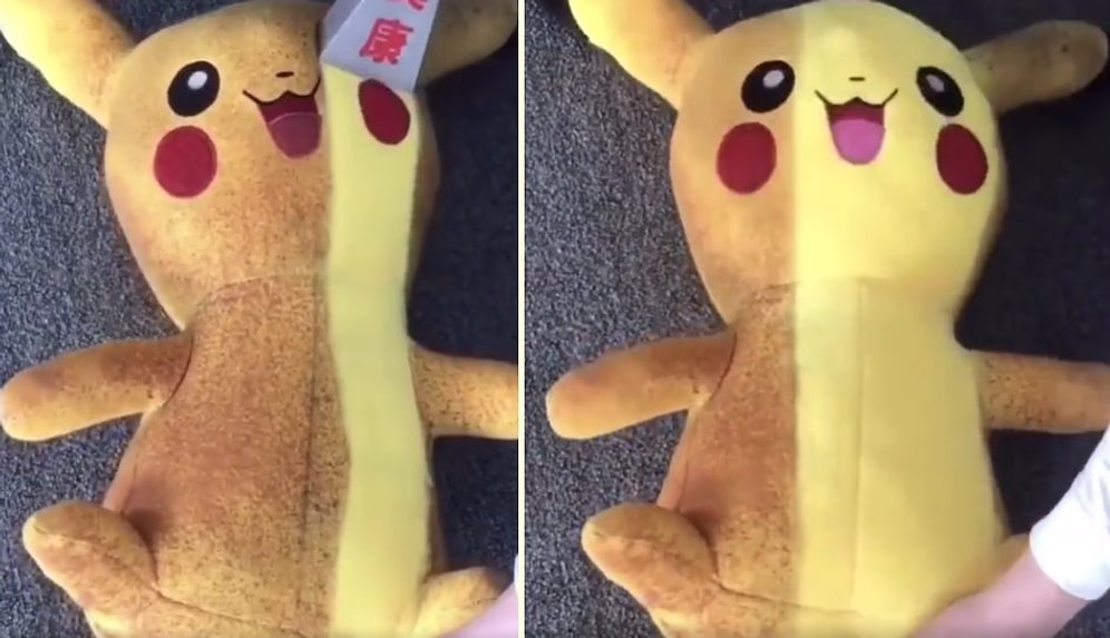 Peluş Pikachu'nun Temizlik Görüntülerini İzlerken İnanılmaz Bir Rahatlama Yaşayacaksınız!