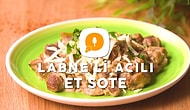Sütaş Labne'li Acılı Et Sote
