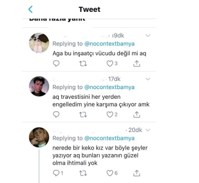 İnsan yaşamına asla saygı duymayıp, kendileriyle ilgili en ufak eleştiriye de tahammül edemiyorlar muhtemelen...