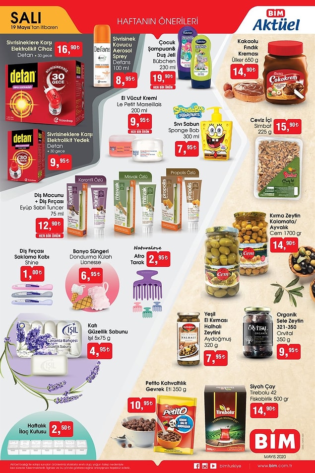 BİM, A101 ve ŞOK�ta İndirimler Sürüyor Aktüel Ürünler