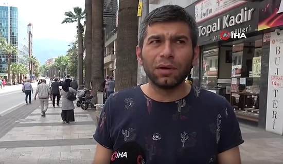 Maskesiz Dolaşan Vatandaş: 'Korona Neredeyse Gelsin Bulsun Beni'