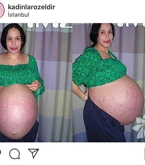 Bu tarz yorum yapmaktan asla geri durmayan kişiler yine görevdeydi elbette. Bu sefer "kadinlarozeldir" isimli Instagram sayfasının hamile kadınların olduğu paylaşımının altında çirkin yorumlarıyla yerlerini aldılar.