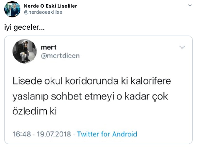 20. Ah be ne günlerdi demeden geçemiyor insan...