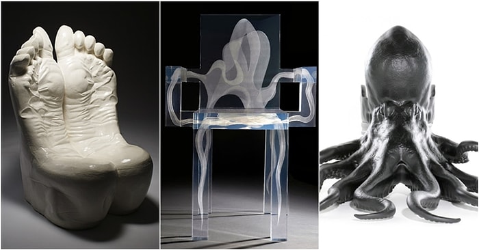 Hepsi Çılgın Bir Zihnin Ürünü Olan 21 Sıra Dışı Sandalye Tasarımı