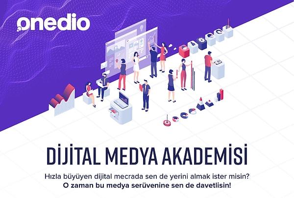 Onedio gururla sunar: Üç gün sürecek Dijital Medya Akademisi