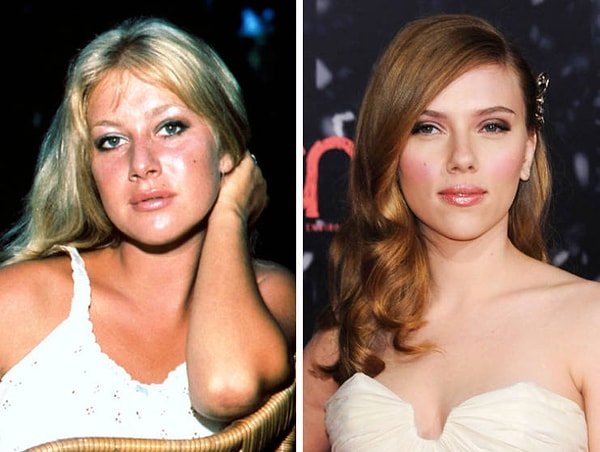 9. Хелен Миррен и Скарлетт Йоханссон - 24 года