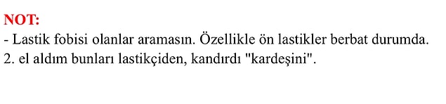 Tüm şeffaflığı için tebrik ediyoruz, böyle insanların hala var olduğunu bilmek çok güzel!😅