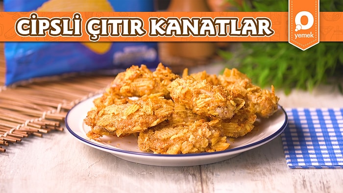 Lezzetine Doyamadığımız Kanatları Bu Sefer Cipsle ile Kapladık! Cipsli Çıtır Kanat Nasıl Yapılır?