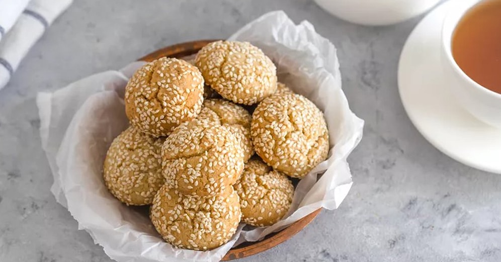 Susamlı Kurabiye Tarifi: Yapması Kolay Yemesi Şahane Nefis Susamlı Kurabiye Nasıl Yapılır?