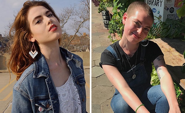 19. Пожертвовала все свои волосы