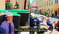 Sosyal Mesafe Kuralına Deniz Makarnalı Şapka Uygulaması Getirerek Herkese İlham Olan Kafe İşletmecisi