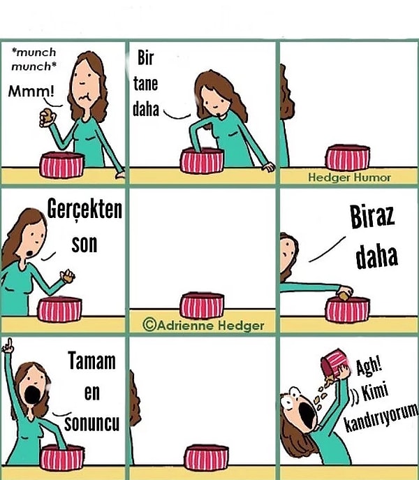 12. Asla sonu gelmeyen yiyecekler.