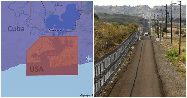 10. Военная база США рядом с Кубой: