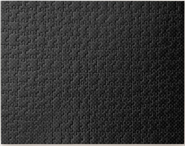 14. Dokulu görünen tamamen siyah puzzle: