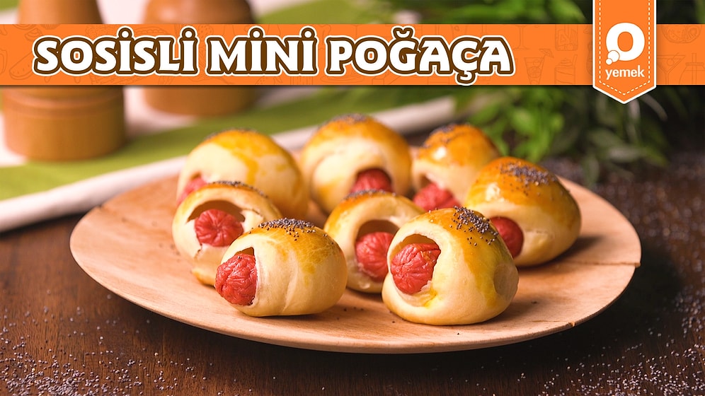 Hamur İşi Sevenlerin Vazgeçilmezi Olacak Sosisli Mini Poğaça Nasıl Yapılır?