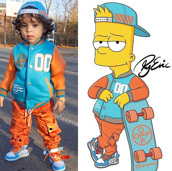 7. Барт Симпсон из "Симпсонов"