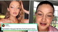 6 Aylık Hamile Olan Gigi Hadid Estetik İddialarına Yanıt Verdiği Makyajsız Hali ile Görenleri Şaşırttı!