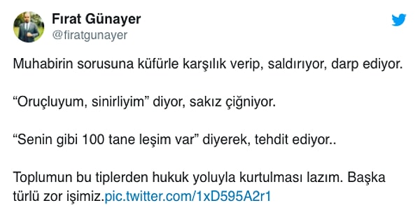 Sosyal medyadan da yaşananlar sonrası tepkiler geldi...