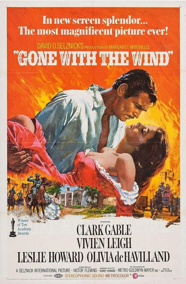 3. Gone with the Wind (1939) — 3 saat, 41 dakika