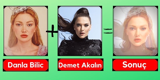 Hangi İki Ünlünün Yüz Tipi Karışımına Sahipsin?