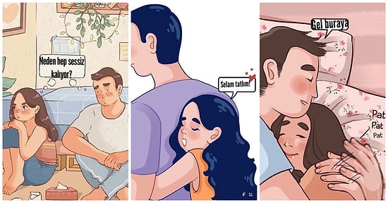 Acısıyla Tatlısıyla Her İlişkide Mutlaka Yaşanan Klişeleşmiş Hareketleri Sanata Döken Zevkli İllüstratör Beisme ile Tanışın