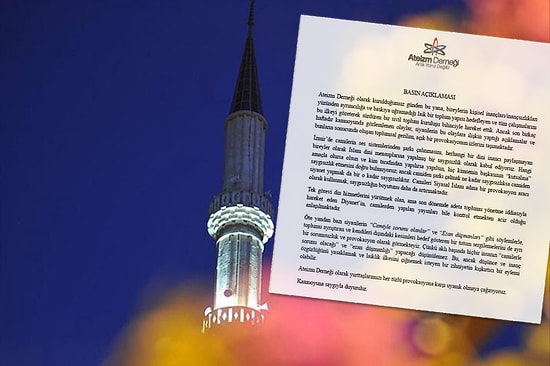 Cami Minarelerinden Şarkı Çalınmasına Ateistlerden Tepki: 'Saygısızlık'