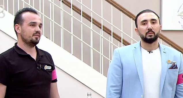 Dördüncü gün yarışmacıları Gökhan ve Burhan ikilisi.