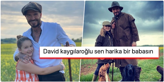 David Beckham'ın Kızı Harper Seven ile Paylaştığı Yürüyüş Fotoğrafları "Hey Maşallah!" Dedirtti