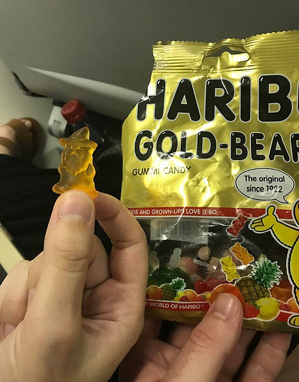 1. Нашел волшебника в упаковке Haribo