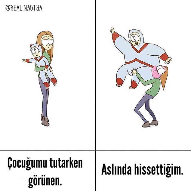 1. Bazen durdukça ağırlaşabiliyorlar.