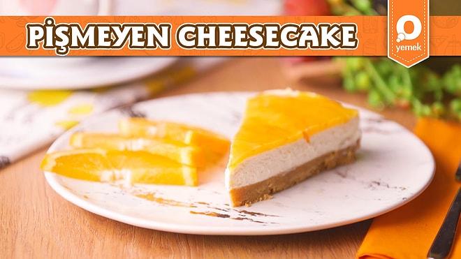 Pratik Tarif Arayan Cheesecake Sevenlere Nefis Bir Tarifimiz Var: Pişmeyen Cheesecake! Pişmeyen Cheesecake Nasıl Yapılır?